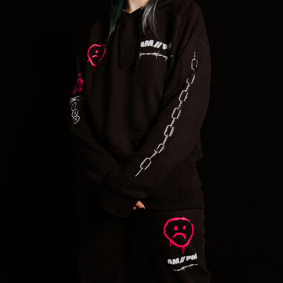 Emo Night Hoodie + Trackies Bundle